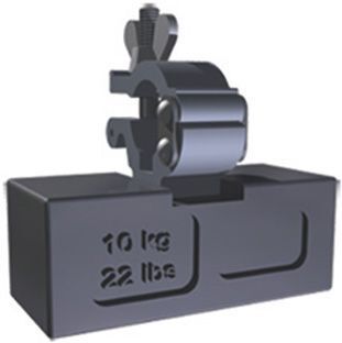 Zarges Ballastgewicht mit 10 kg pro Lenkrolle Produktbild Zarges Ballastgewicht mit 10 kg pro Lenkrolle