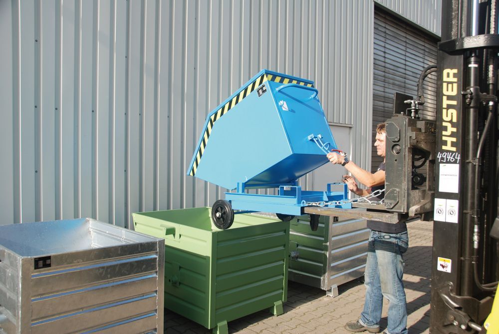 Bauer Späne-Kastenwagen SKW-ET 400 l Produktbild Bauer Späne-Kastenwagen SKW-ET 400 l bild 3