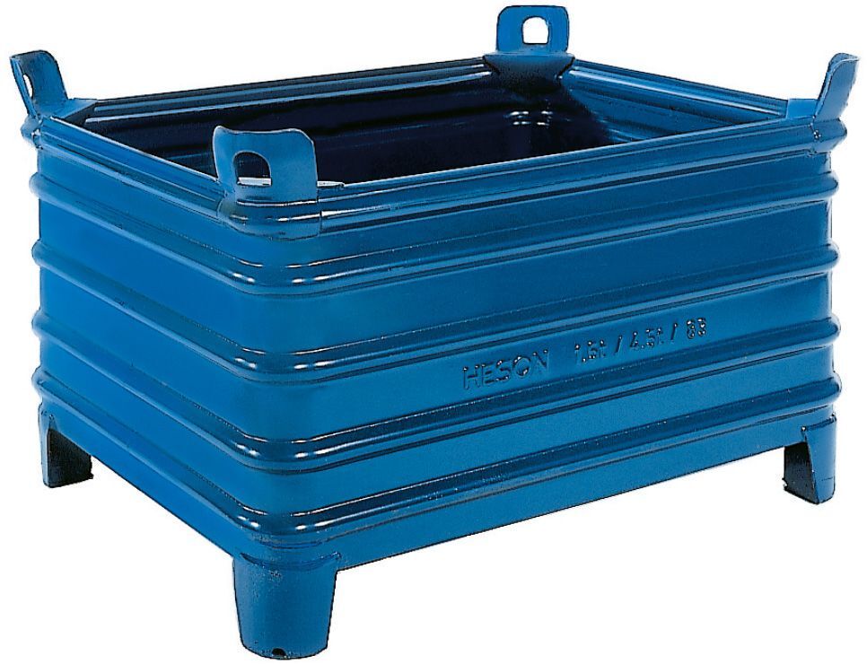 Hesonwerk Stapelbehälter 1565,lack.2t, 1200x1000x600mm Produktbild Hesonwerk Stapelbehälter 1565,lack.2t, 1200x1000x600mm bild 1