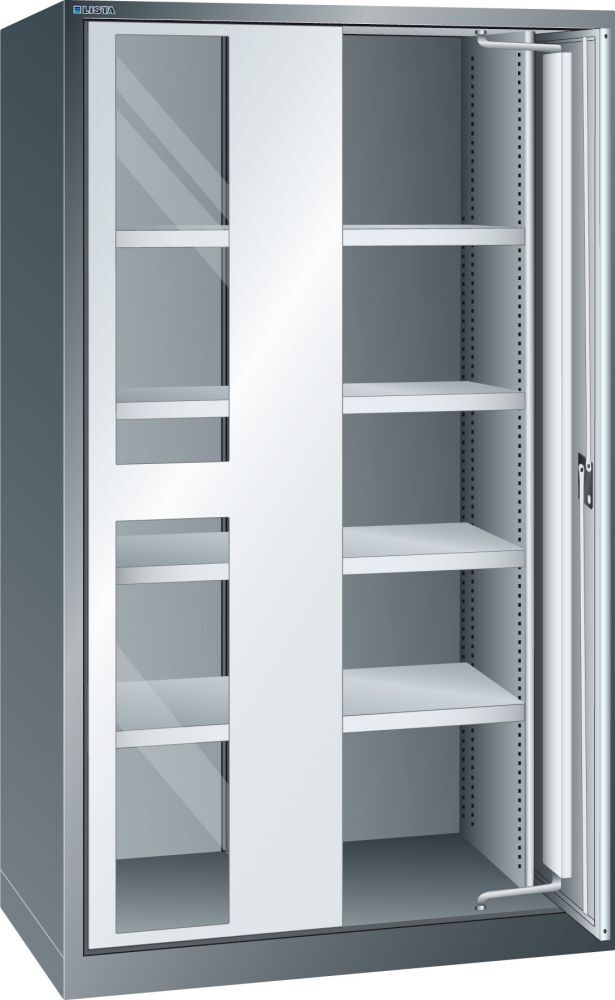 LISTA Schwerlastschrank 1950 x 1100 x 641 mm mit 4 Verstellböden Produktbild LISTA Schwerlastschrank 1950 x 1100 x 641 mm mit 4 Verstellböden