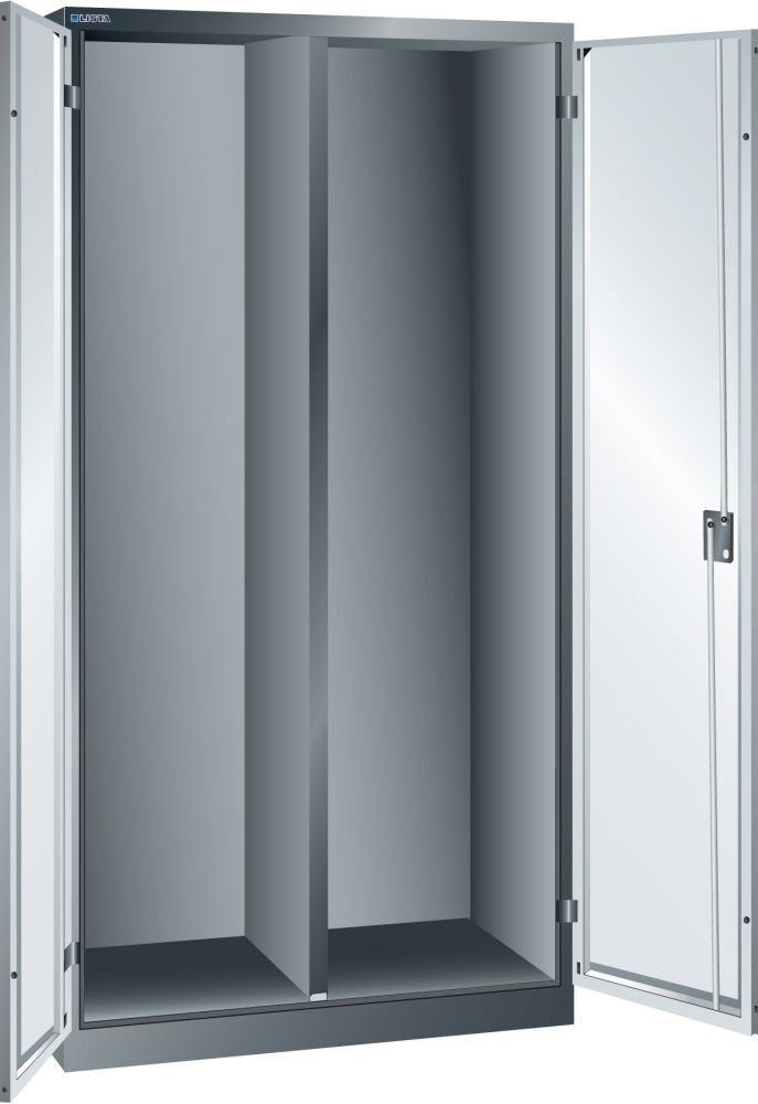 LISTA Flügeltürschrank RAL 5012 mit den Maßen 1950 x 1000 x 580 mm Produktbild LISTA Flügeltürschrank RAL 5012 mit den Maßen 1950 x 1000 x 580 mm