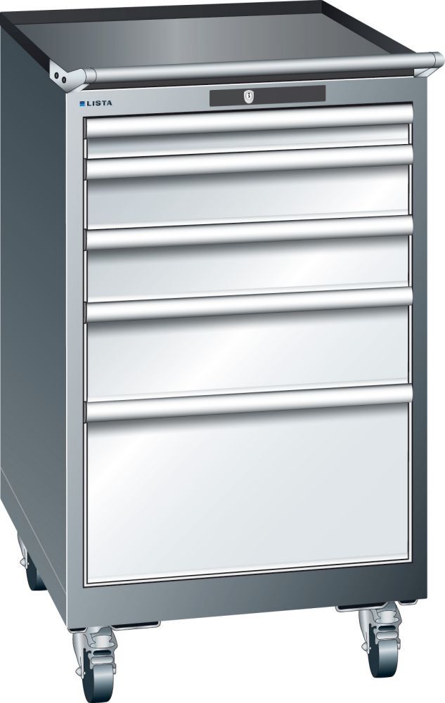 LISTA Schubladenschrank grm/lg H990,5 Schubladen Produktbild LISTA Schubladenschrank grm/lg H990,5 Schubladen