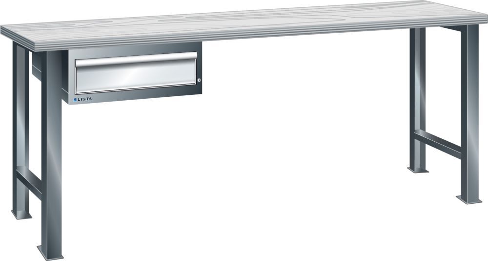 LISTA Werkbank 1500x750x840 mm Multiplex40, 1SL, lg/lb Produktbild LISTA Werkbank 1500x750x840 mm Multiplex40, 1SL, lg/lb