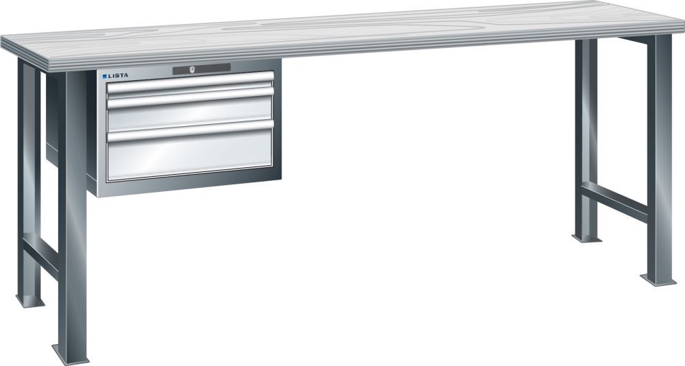 LISTA Werkbank 1500x750x840 mm Multiplex40, 3SL, lg/lb Produktbild LISTA Werkbank 1500x750x840 mm Multiplex40, 3SL, lg/lb