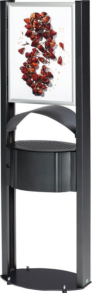 Var Standascher antik-silber m.vzk.Inneneinsatz+Werbef Produktbild Var Standascher antik-silber m.vzk.Inneneinsatz+Werbef