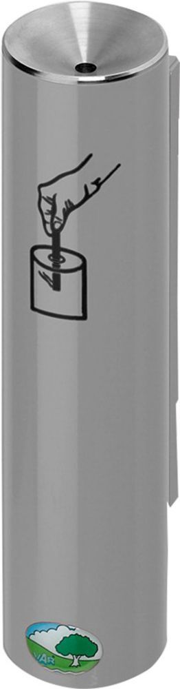 Var Sicherheitsascher 300x100x70mm, silber Produktbild Var Sicherheitsascher 300x100x70mm, silber