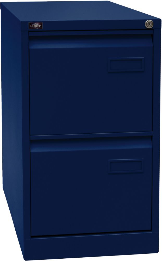 Bisley Hängeregistraturschrank 1-bahn, blau 711x413x622mm, 2 Schübe Produktbild Bisley Hängeregistraturschrank 1-bahn, blau 711x413x622mm, 2 Schübe