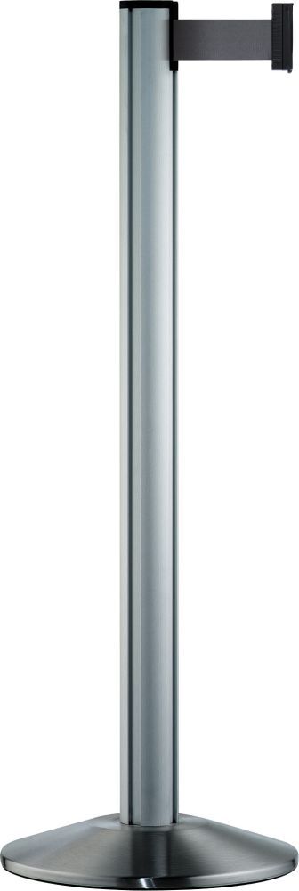 Via Guide Absperrpfosten Satin, Gurt 2,3m blau Produktbild Via Guide Absperrpfosten Satin, Gurt 2,3m blau