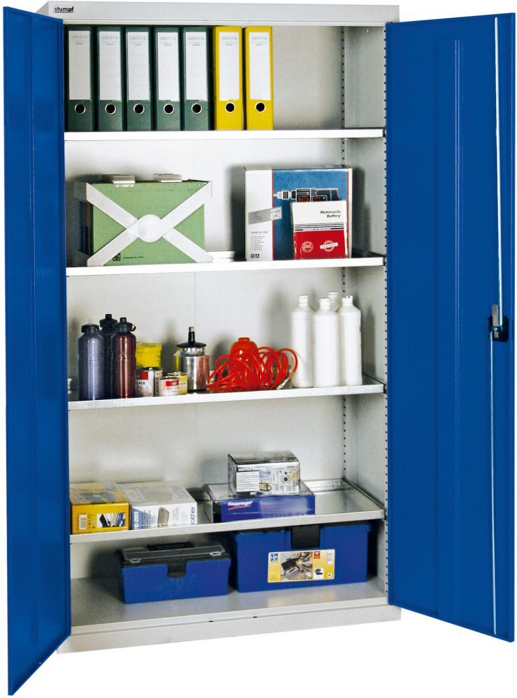 Stumpf Werkzeugschrank 4 WB 1800x1000x500 mm grau Produktbild Stumpf Werkzeugschrank 4 WB 1800x1000x500 mm grau
