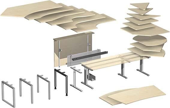 Geramöbel Registratur Schrank Ten, Ahorn 1536x1000x425,4OH Produktbild Geramöbel Registratur Schrank Ten, Ahorn 1536x1000x425,4OH bild 8
