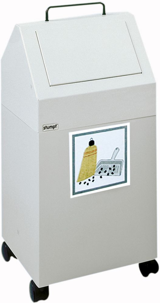 Stumpf Wertstoffsammler 45 l mobil grau Produktbild Stumpf Wertstoffsammler 45 l mobil grau