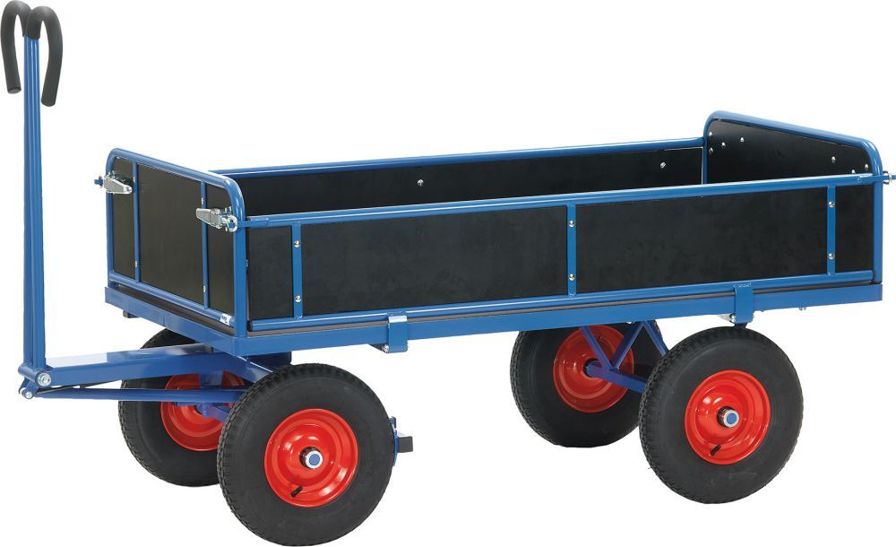 FETRA Handpritschenwagen Transportwagen 6455 1000kg 1600x900 m.W. VG Produktbild FETRA Handpritschenwagen Transportwagen 6455 1000kg 1600x900 m.W. VG
