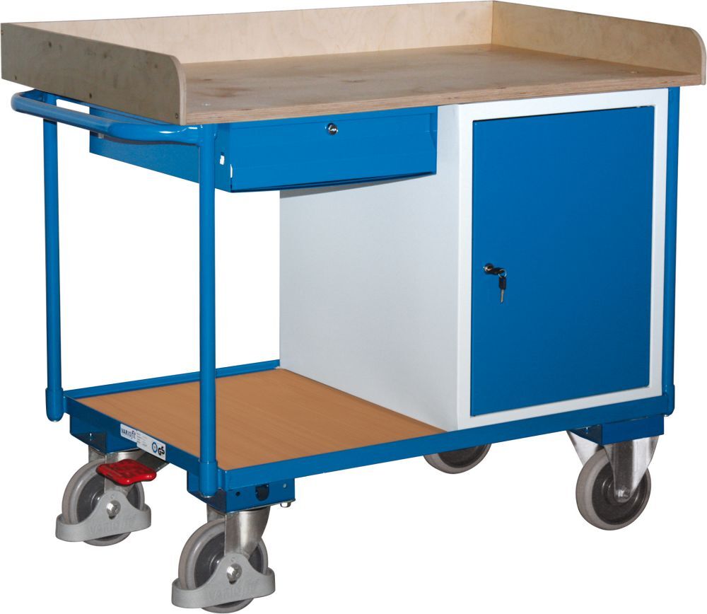 Variofit Werkstattwagen 400 kg 1 Schublade 1 Schrank Produktbild Variofit Werkstattwagen 400 kg 1 Schublade 1 Schrank