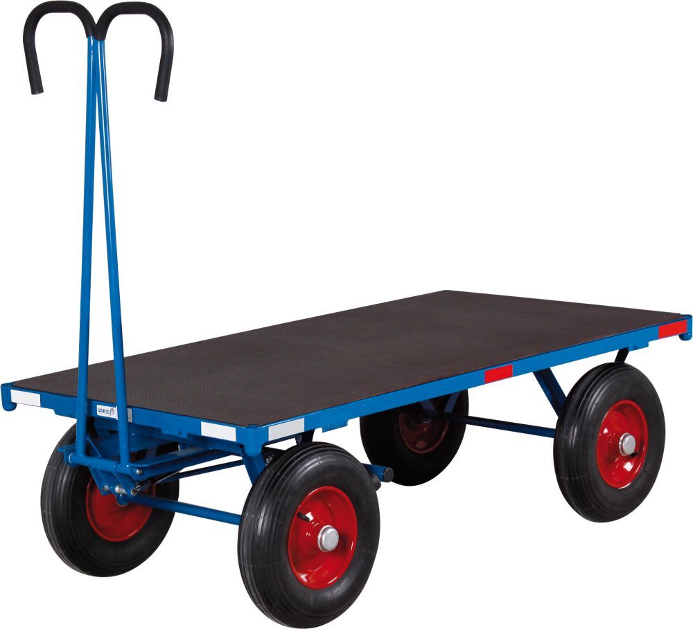 Variofit Handpritschenwagen 1000 kg 1600x800 mm Gummi Variofit Handpritschenwagen 1000 kg 1600x800 mm Gummi