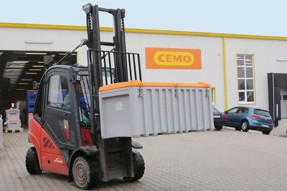 CEMO CEMbox 150 grau/orange 150 Ltr. CEMO CEMbox 150 grau/orange 150 Ltr.