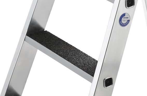 Günzburger Alu-Stehleiter 1x7 St. m. clip-step R13 Günzburger Alu-Stehleiter 1x7 St. m. clip-step R13