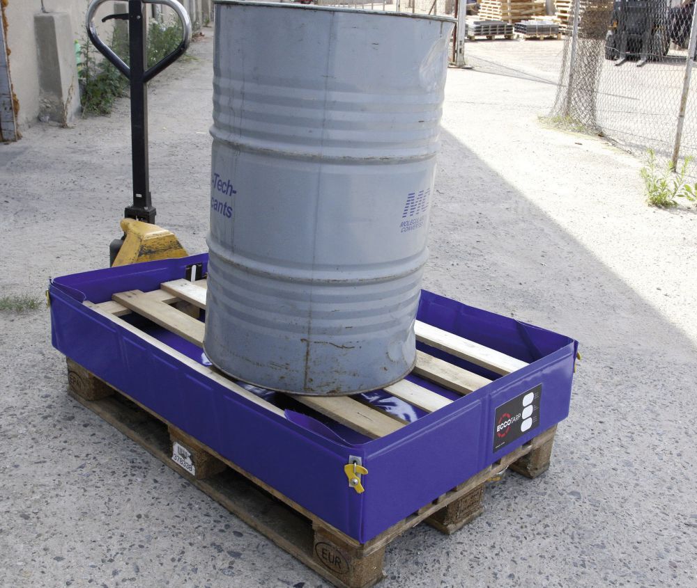 CEMO Faltwanne PES blau 210l, 130x170cm Produktbild CEMO Faltwanne PES blau 210l, 130x170cm