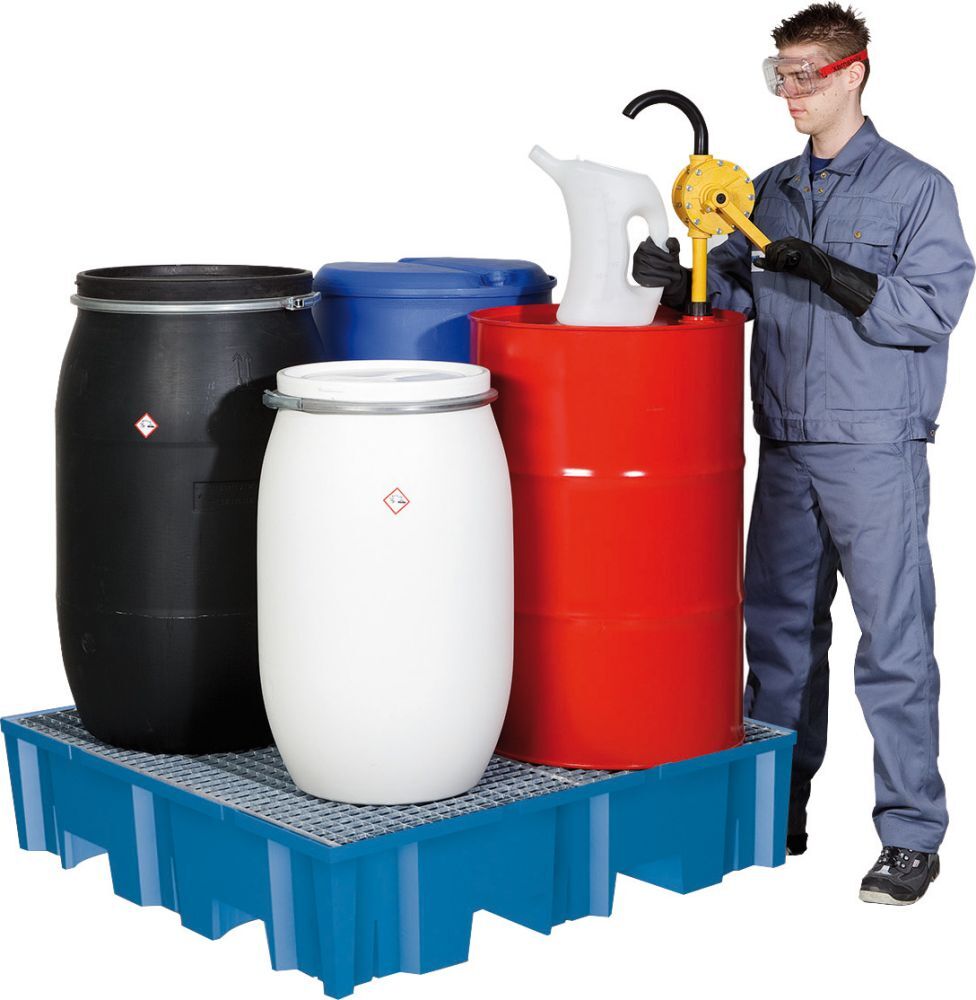 Asecos Auffangwanne PE sw 1220x1330x220mm, vzk.GiRo Produktbild Asecos Auffangwanne PE sw 1220x1330x220mm, vzk.GiRo