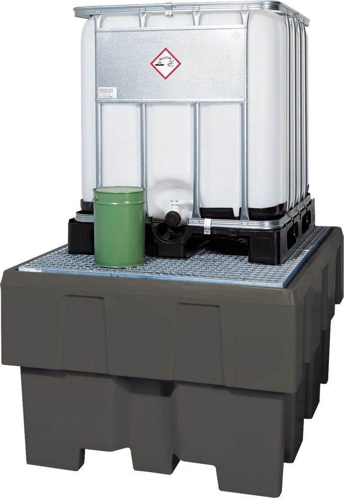 Asecos IBC-Station PE 1280x1660x860mm,vzk.Stell Asecos IBC-Station PE 1280x1660x860mm,vzk.Stell