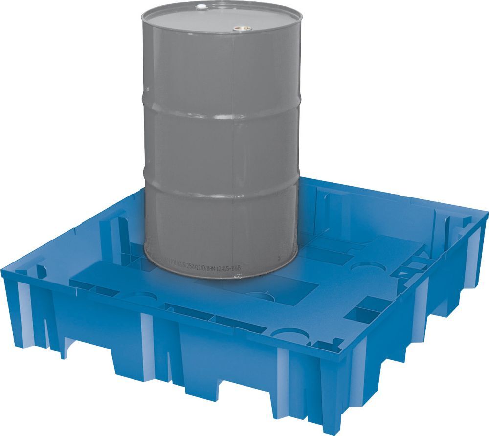 Asecos Auffangwanne PE sw 1220x1330x220mm o.GiRo Asecos Auffangwanne PE sw 1220x1330x220mm o.GiRo