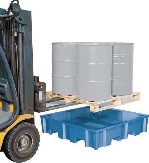 Asecos Auffangwanne PE sw 1220x1330x220mm o.GiRo Asecos Auffangwanne PE sw 1220x1330x220mm o.GiRo