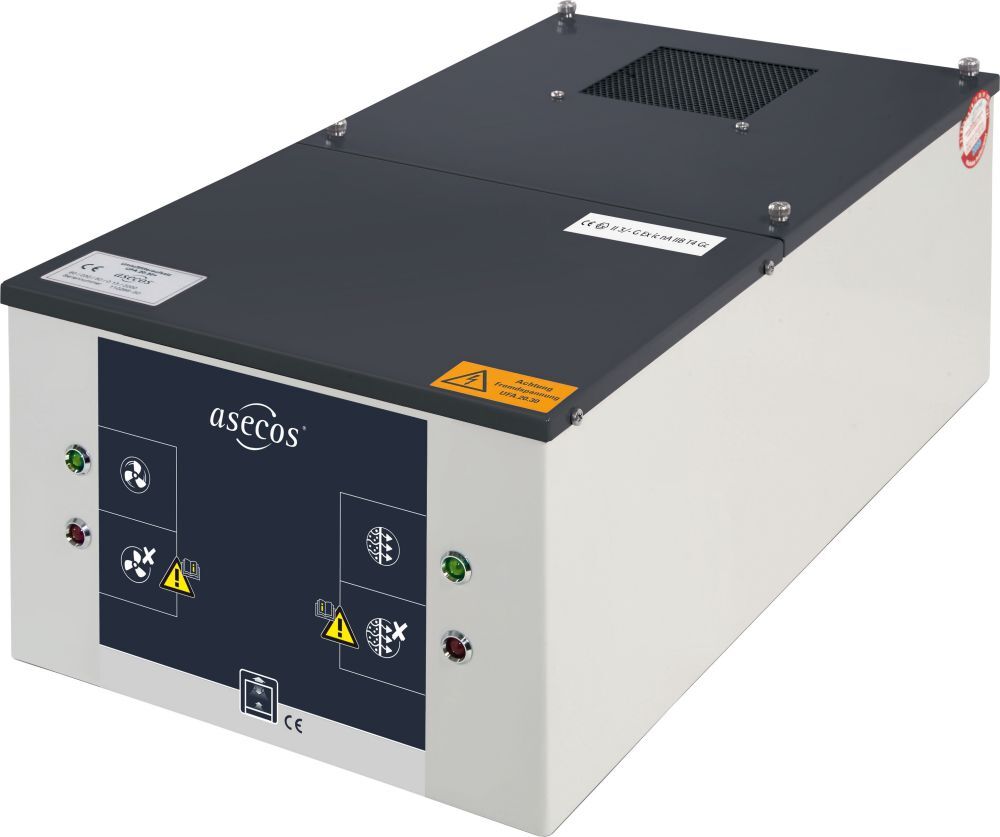 Asecos Umluftfilteraufsatz f.Fassschrank Produktbild Asecos Umluftfilteraufsatz f.Fassschrank