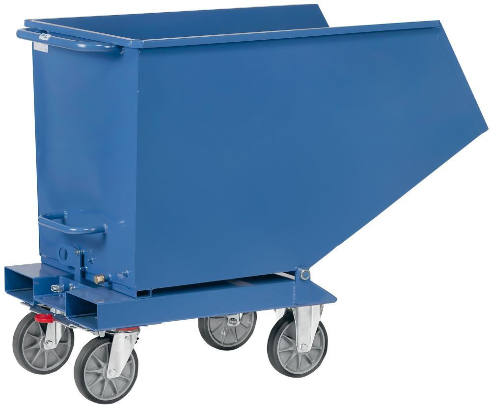 FETRA Muldenkipper 800kg 800l Ablasshahn Produktbild FETRA Muldenkipper 800kg 800l Ablasshahn