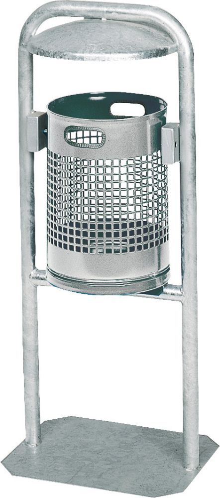 Var Abfallbehälter 30 l verz.B490xT400xH1150 mm Produktbild Var Abfallbehälter 30 l verz.B490xT400xH1150 mm