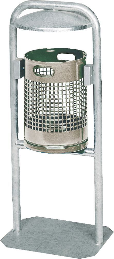 Var Abfallbehälter 30 l Edel.B490xT400xH1150 mm Produktbild Var Abfallbehälter 30 l Edel.B490xT400xH1150 mm