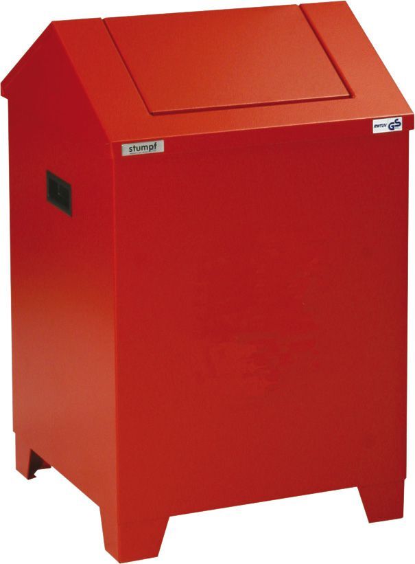 Stumpf Putzwollkasten ca.73 l 655x410x405 mm feuerrot Produktbild Stumpf Putzwollkasten ca.73 l 655x410x405 mm feuerrot