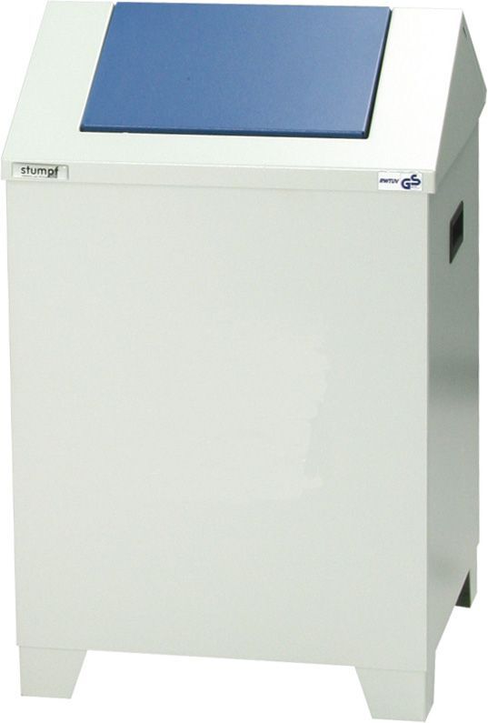Stumpf Putzwollkasten ca.73 l 655x410x405 mm grau/blau Produktbild Stumpf Putzwollkasten ca.73 l 655x410x405 mm grau/blau