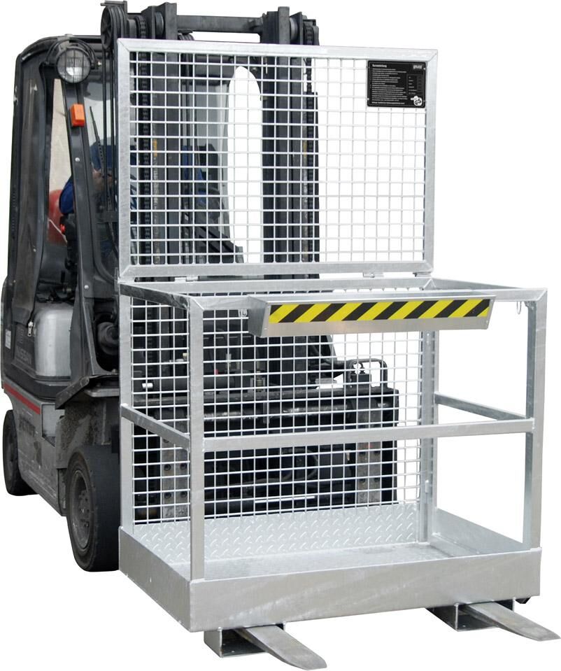 Bauer Sicherheitskorb lackiert orange RAL 2000 Produktbild Bauer Sicherheitskorb lackiert orange RAL 2000 bild 4