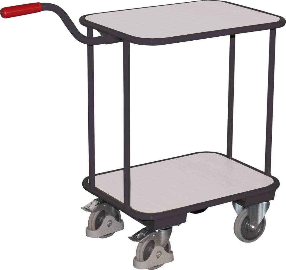 Variofit Griffroller 2 Ladeflächen, ESD 891 x 450 x 883 mm Produktbild Variofit Griffroller 2 Ladeflächen, ESD 891 x 450 x 883 mm