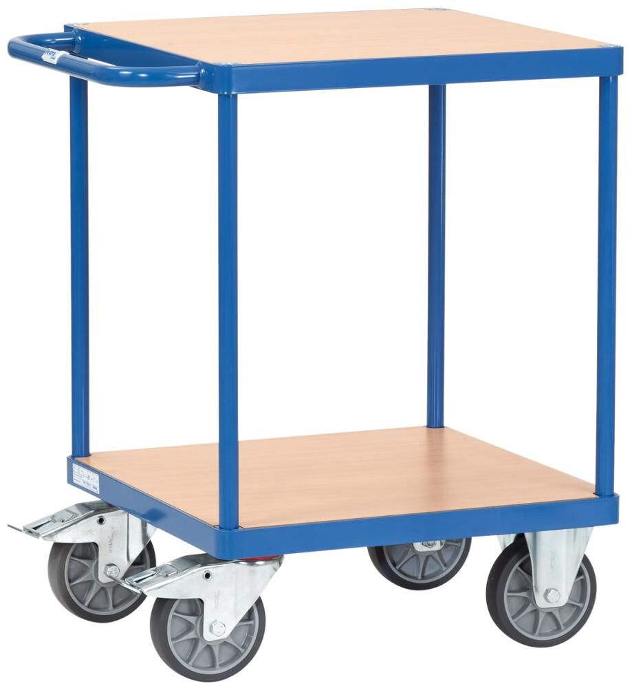 FETRA Tischwagen 2496 500kg 2 Böden 600x600mm FETRA Tischwagen 2496 500kg 2 Böden 600x600mm