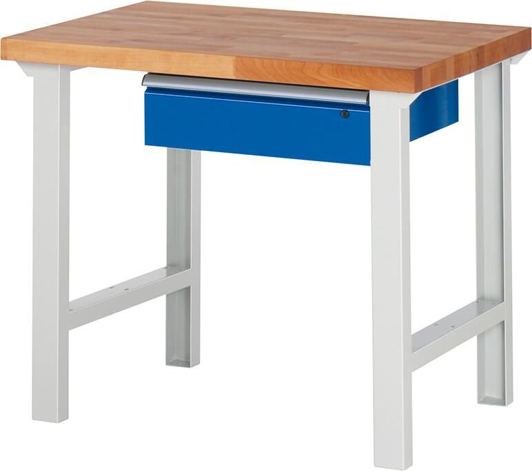 Rau Werkbank Modell 7001 1000 x 900 x 840 mm 1 Schublade Produktbild Rau Werkbank Modell 7001 1000 x 900 x 840 mm 1 Schublade