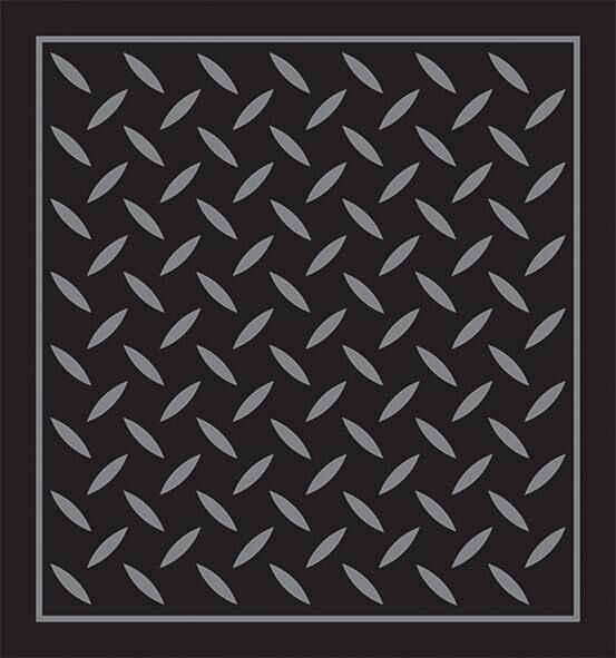 Miltex Yoga Lock Einzelmatte 78 x 71 cm schwarz Produktbild Miltex Yoga Lock Einzelmatte 78 x 71 cm schwarz bild 7