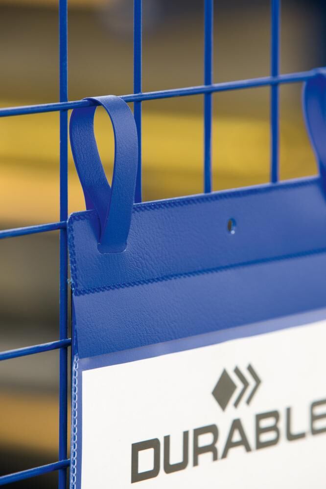 Gitterboxtasche A4 quer m.Laschen, VE 50 St. Produktbild Gitterboxtasche A4 quer m.Laschen, VE 50 St.