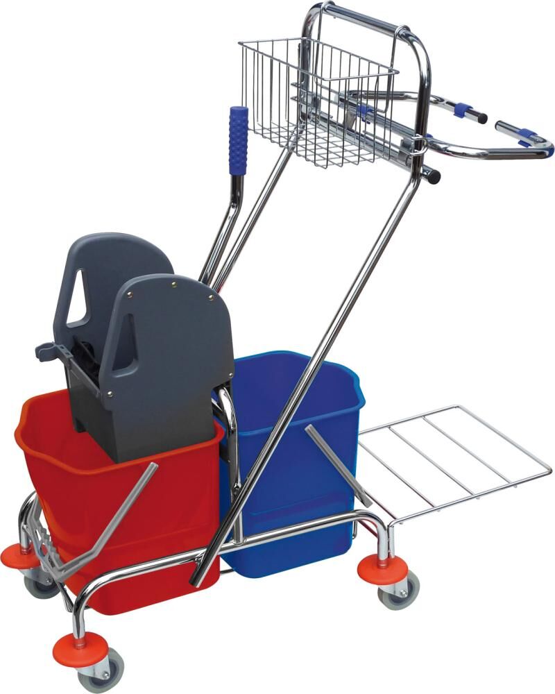 Doppelfahreimer chrom 2x17l m.Presse, K.+R. Produktbild Doppelfahreimer chrom 2x17l m.Presse, K.+R.