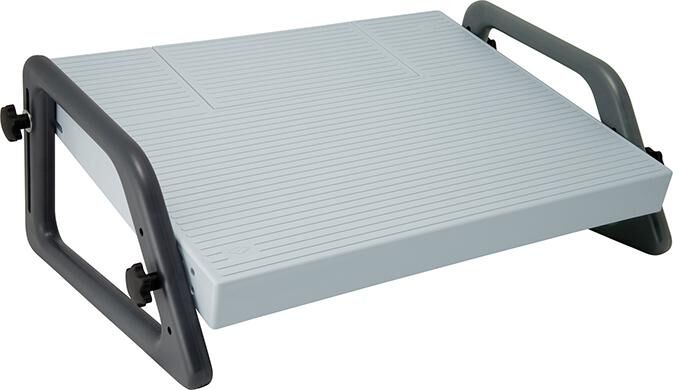 Fußstütze Relax lgrau verstellbar DIN 4556 Produktbild Fußstütze Relax lgrau verstellbar DIN 4556