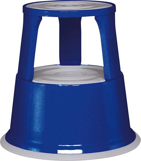 Rollhocker Metall blau Produktbild Rollhocker Metall blau
