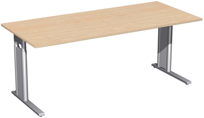 Geramöbel Schreibtisch C-Fuß Pro Nu1800x800/,C-Fuß 680-820 Produktbild Geramöbel Schreibtisch C-Fuß Pro Nu1800x800/,C-Fuß 680-820