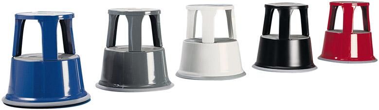 Rollhocker Metall grau Produktbild Rollhocker Metall grau bild 2