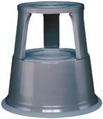 Rollhocker Metall grau Produktbild Rollhocker Metall grau