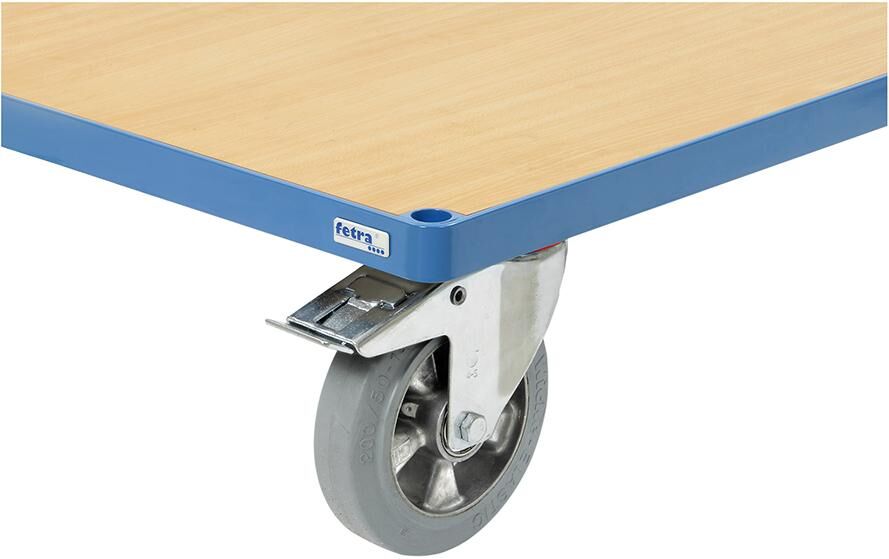 FETRA Bereifung blaugrau Mehrpreis a Rollen 160mm Produktbild FETRA Bereifung blaugrau Mehrpreis a Rollen 160mm