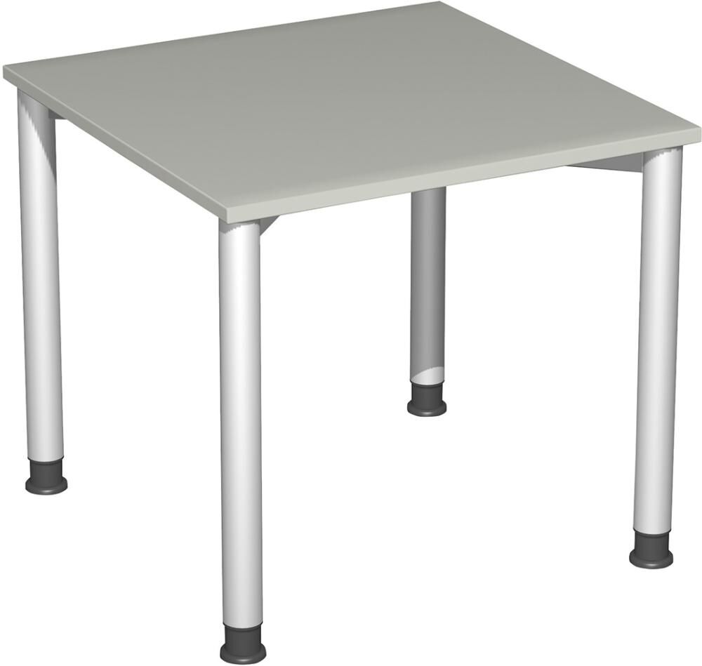 Geramöbel Schreibtisch 4-F Ahorn 800x800/,680-800 Produktbild Geramöbel Schreibtisch 4-F Ahorn 800x800/,680-800