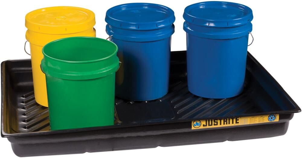 Asecos Kleingebindewanne PE 1168x406x139, 45 L Produktbild Asecos Kleingebindewanne PE 1168x406x139, 45 L