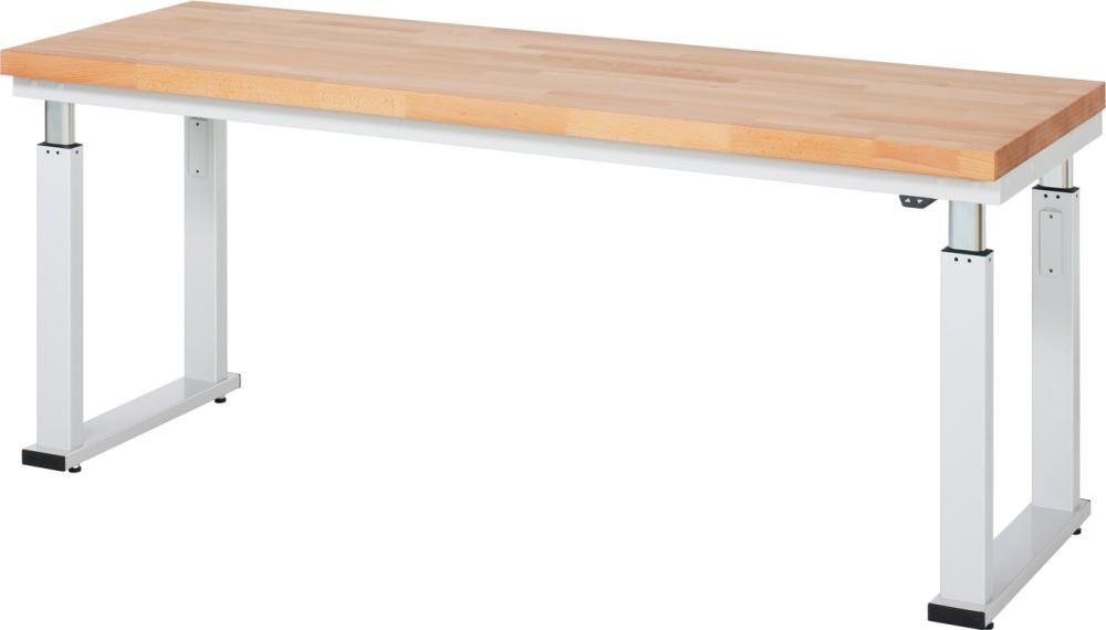 Rau Werkbank adlatus 300 Buche Massivplatte 2000x700x740-1140mm Produktbild Rau Werkbank adlatus 300 Buche Massivplatte 2000x700x740-1140mm