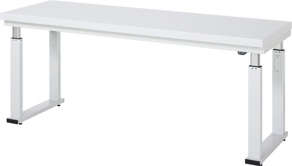 Rau Werkbank adlatus 600 Laminatplatte höhenverstellbar 2000x700x740-1140mm Produktbild Rau Werkbank adlatus 600 Laminatplatte höhenverstellbar 2000x700x740-1140mm