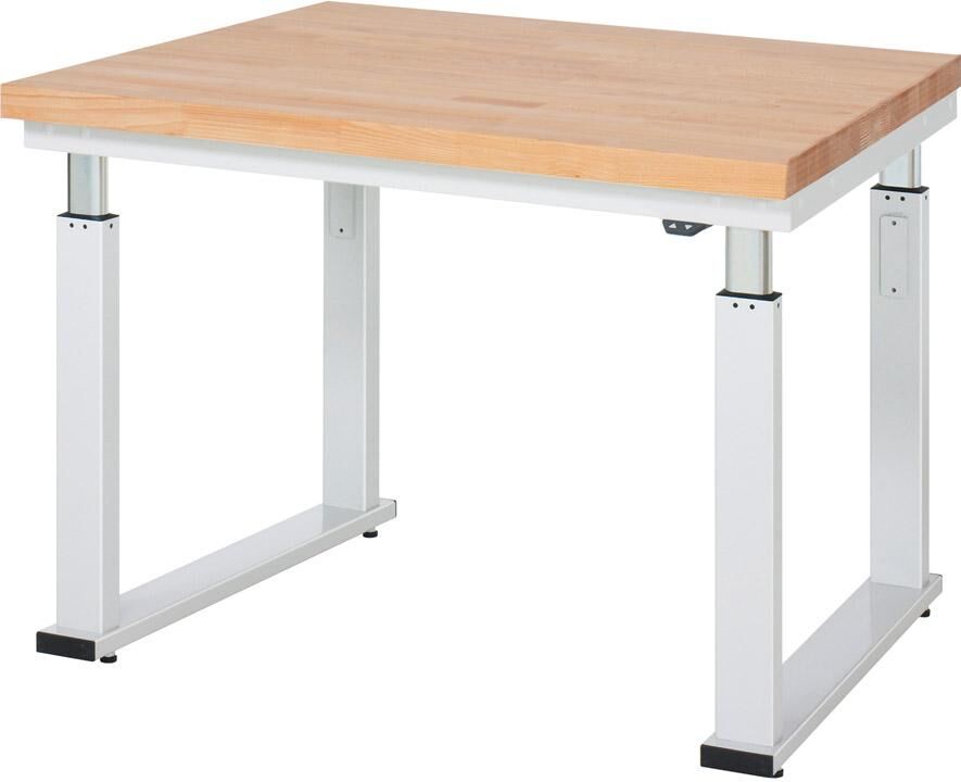 Rau Werkbank adlatus Buche stufenlos verstellbar 1000x900x740-1140mm Produktbild Rau Werkbank adlatus Buche stufenlos verstellbar 1000x900x740-1140mm
