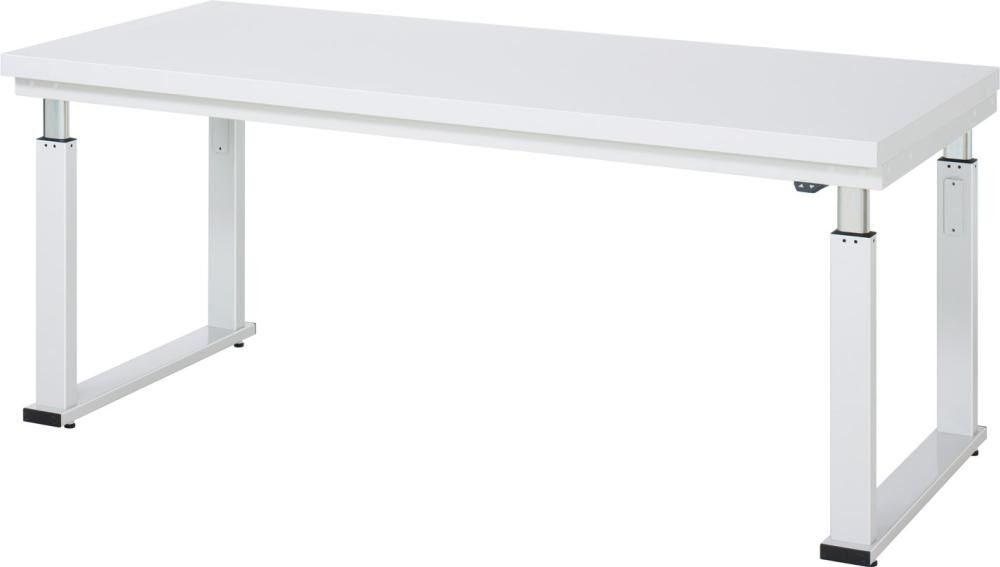 Rau Werkbank adlatus 600 Laminatplatte höhenverstellbar 2000x900x740-1140mm Produktbild Rau Werkbank adlatus 600 Laminatplatte höhenverstellbar 2000x900x740-1140mm